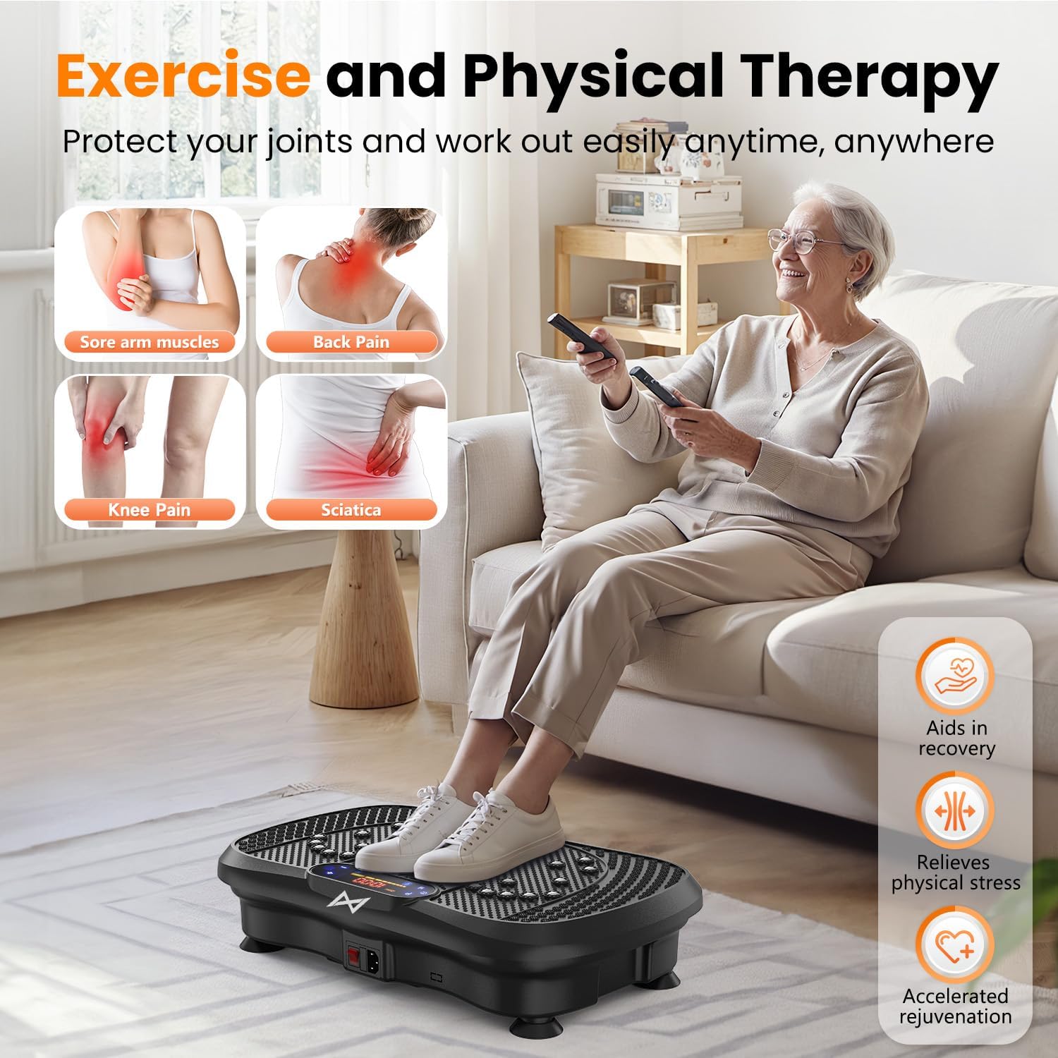 Thumbnail 6 de AXV Vibration Plate Fitness Platform