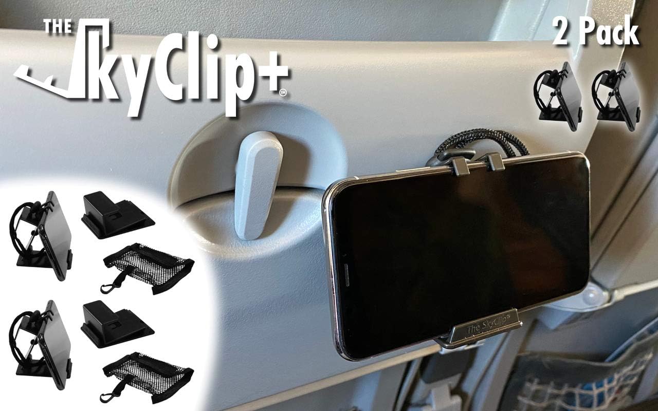Thumbnail 6 de The SkyClip SkyClip+ 携帯電話・タブレットホルダー 折りたたみ式・角度調整対応・ブラック