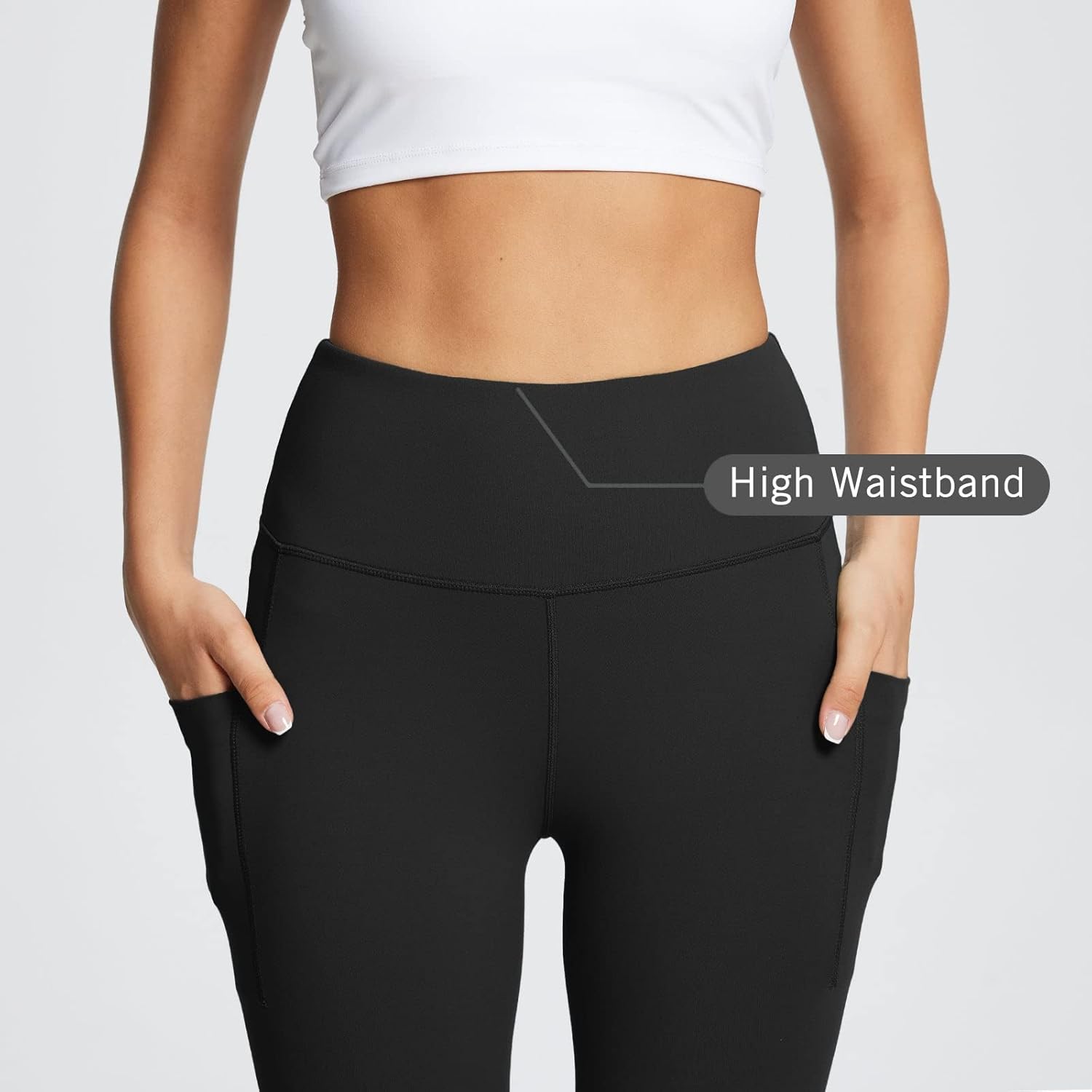 Thumbnail 3 de BALEAF Women's High-Waisted 7/8 Leggings with Pockets