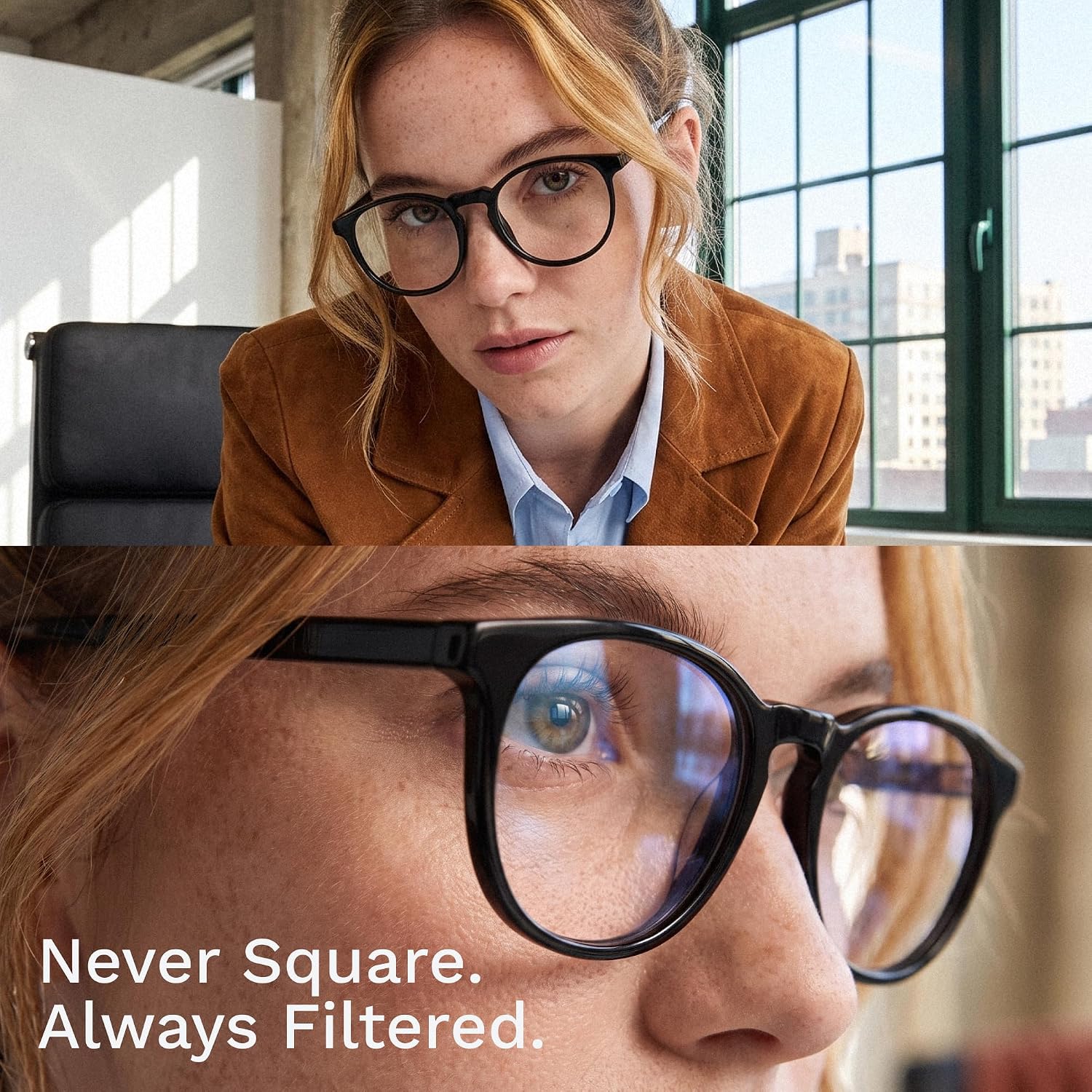 Detalle 2 de IBOANN Blue Light Blocking Glasses, 3-Pack