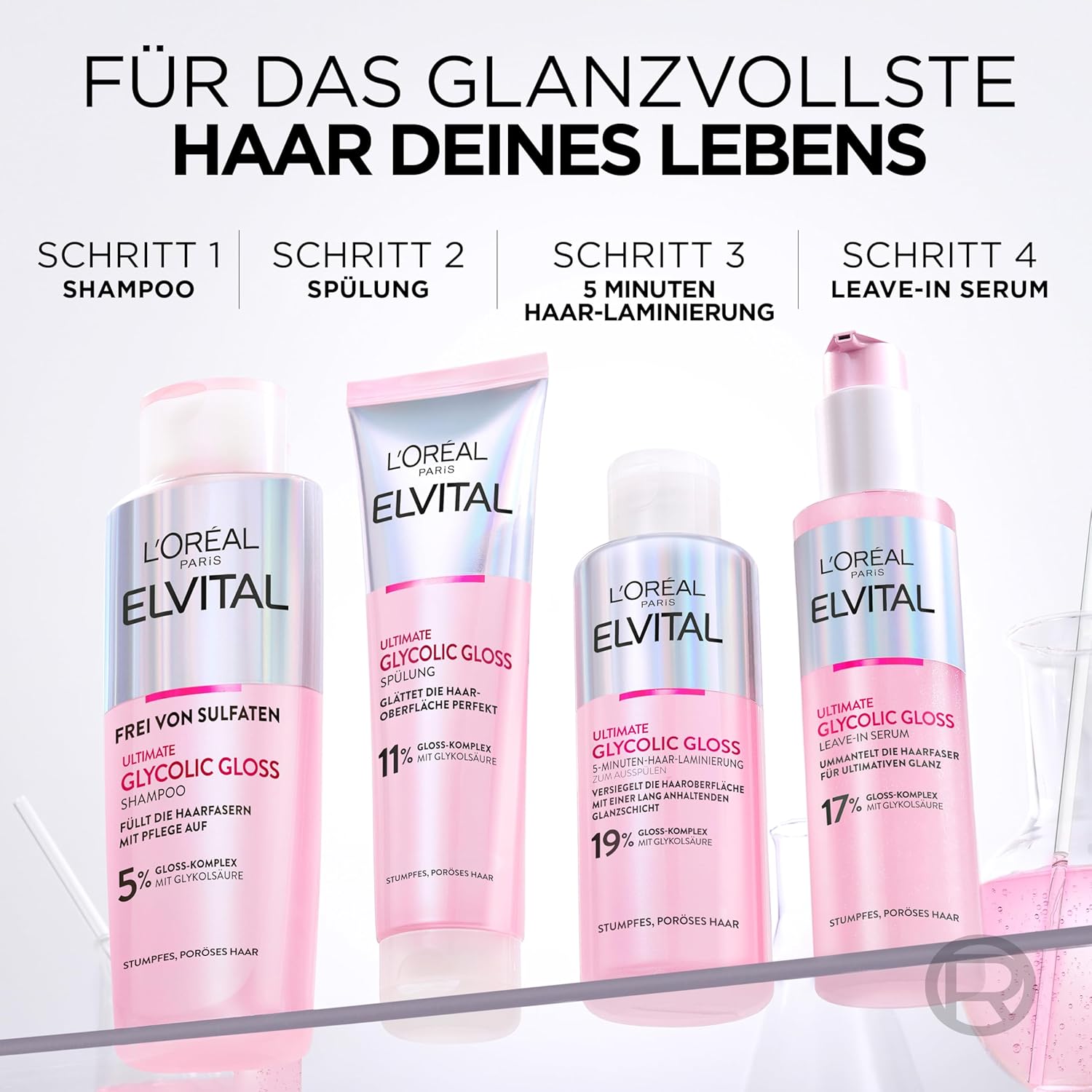 Thumbnail 4 de L’Oréal Paris Elvital Glycolic Gloss Serum 150 ml
