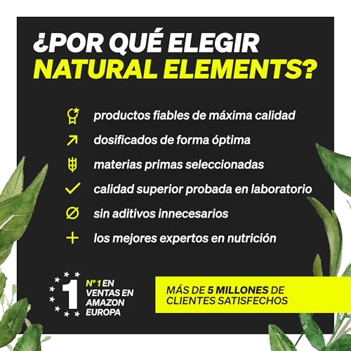 Detalle de Gominolas de vinagre de manzana 120 Gummies con B6, B12, ácido fólico y yodo – Natural Elements
