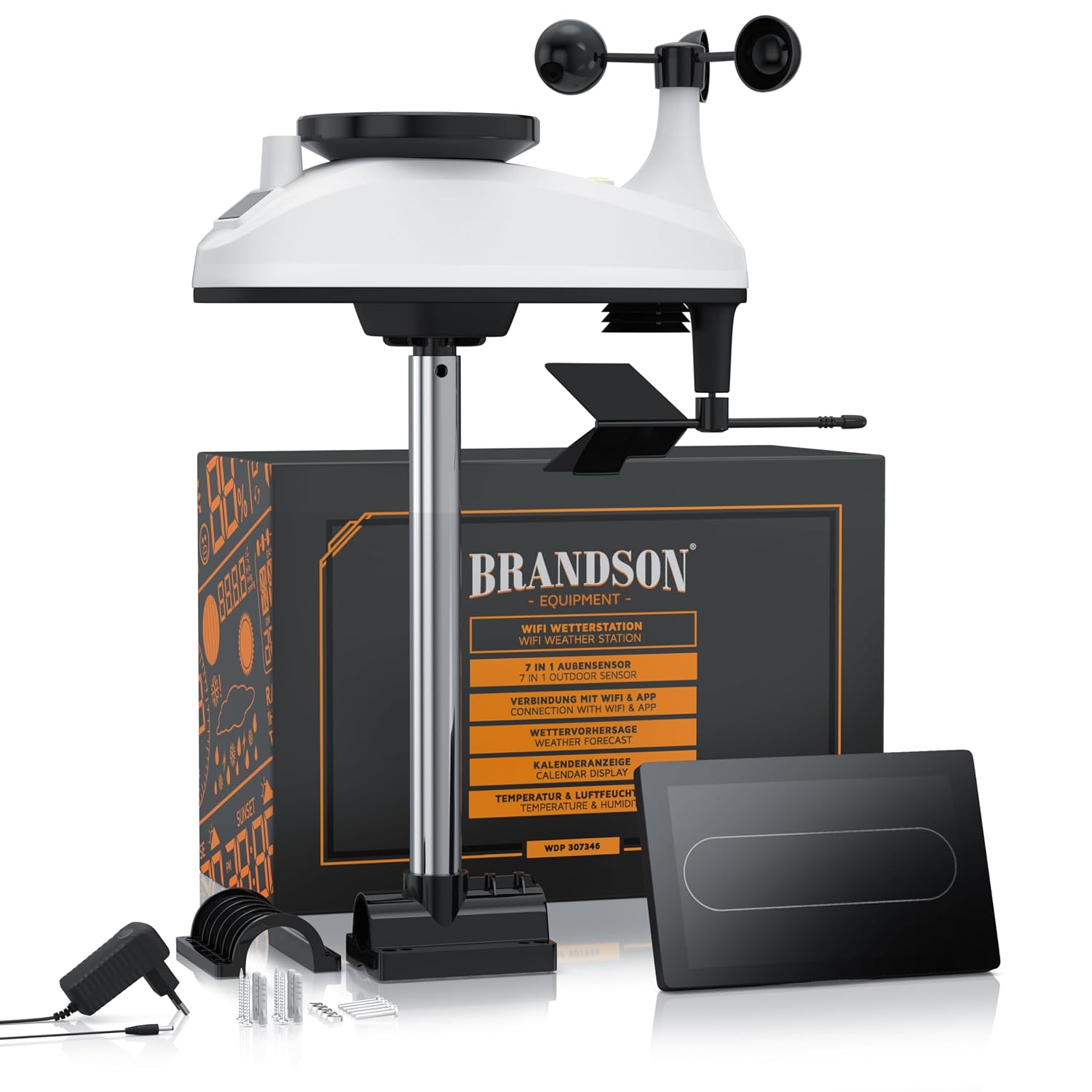 Thumbnail 6 de Brandson WLAN Wetterstation mit 7-in-1 Sensor