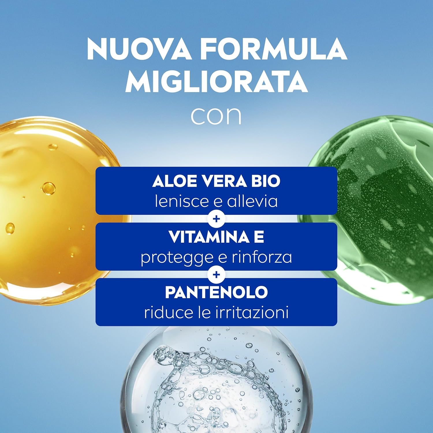 Detalle 2 de NIVEA SUN Doposole Sensitive Gel Idratante 150 ml – Sollievo immediato per pelli sensibili