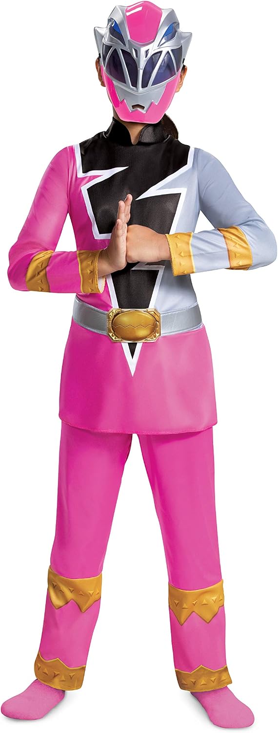 Detalle de Disguise Pink Power Ranger Costume, Size Small (4-6X)