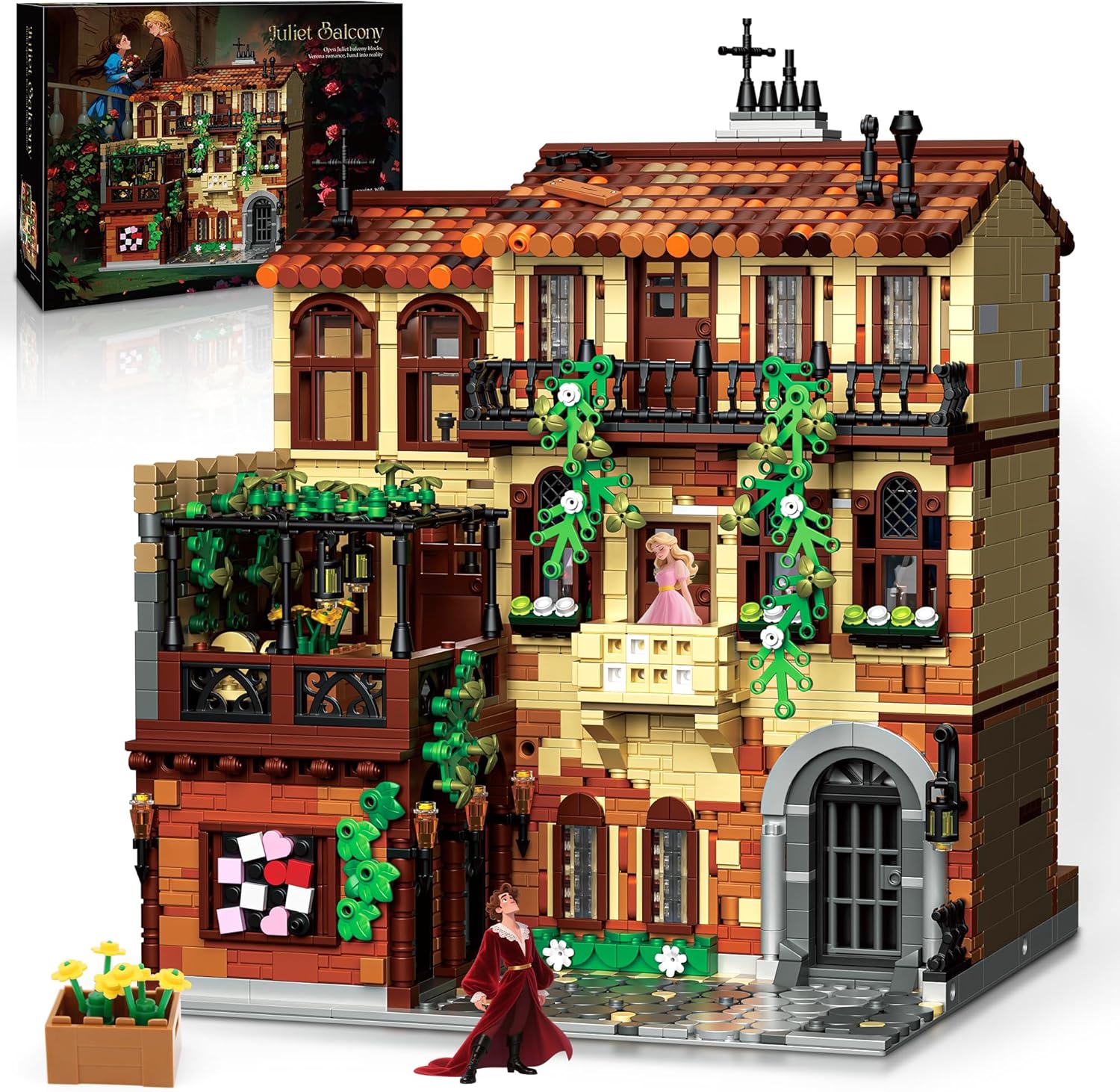 kiothdre Kit maison balcon 3800 pièces 📷