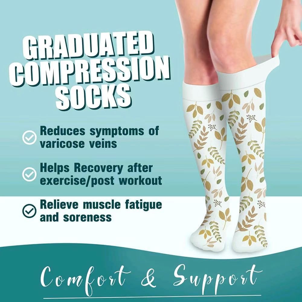 Thumbnail 1 de Compression Socks 15-20 mmHg 6 Pack