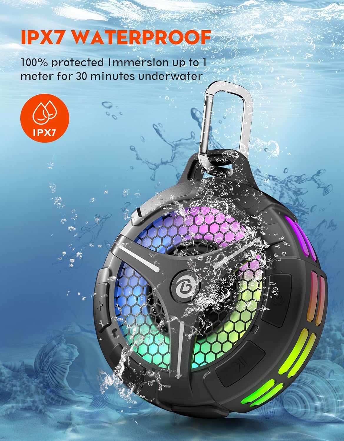Thumbnail 4 de bondidea Bluetooth Shower Speaker 15W 📢