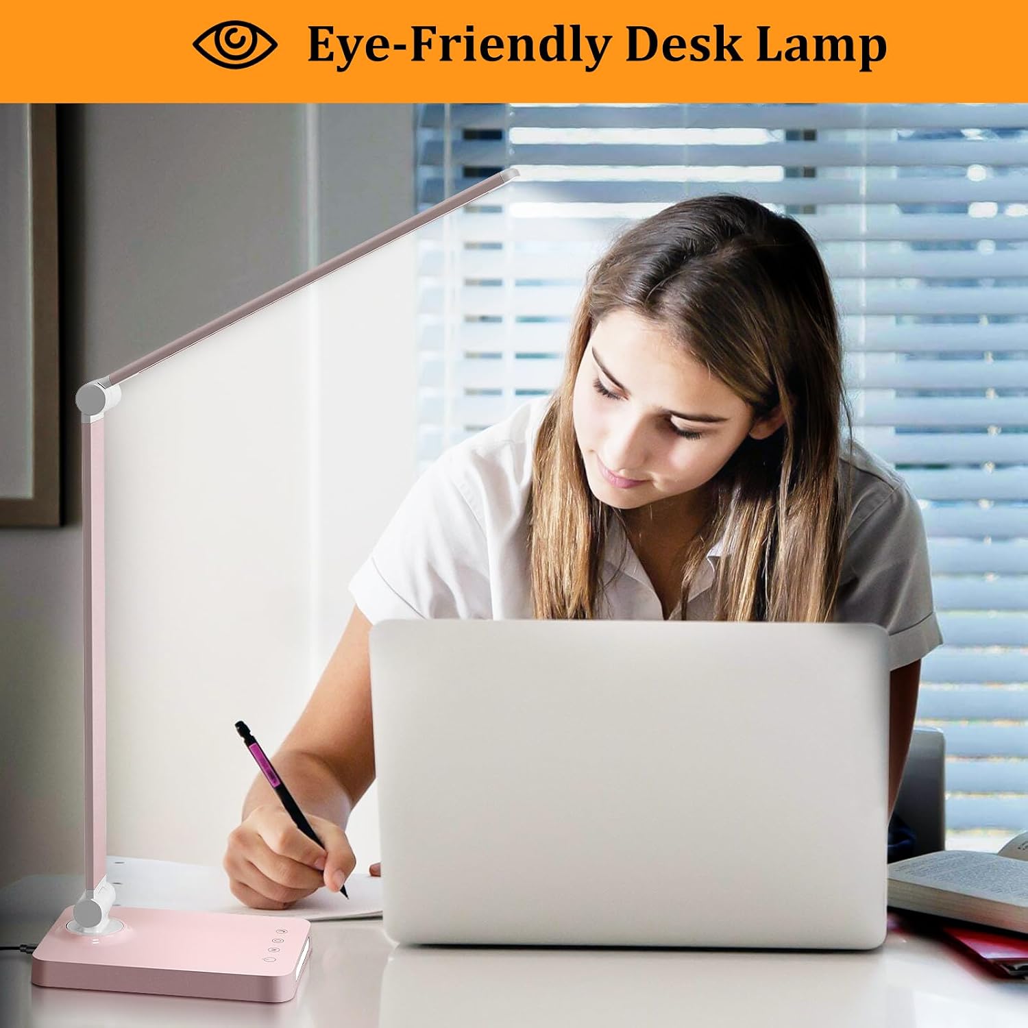 Detalle 1 de LED Desk Lamp with USB Ports