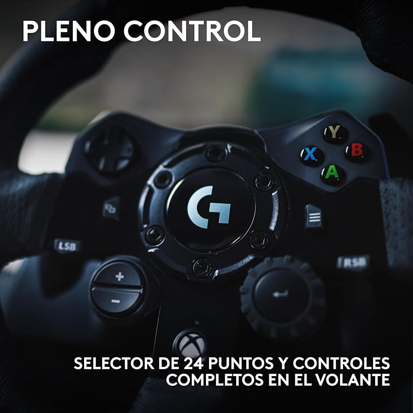 Thumbnail 5 de Logitech G G923 volante y pedales TRUEFORCE 1.000 Hz para Xbox y PC