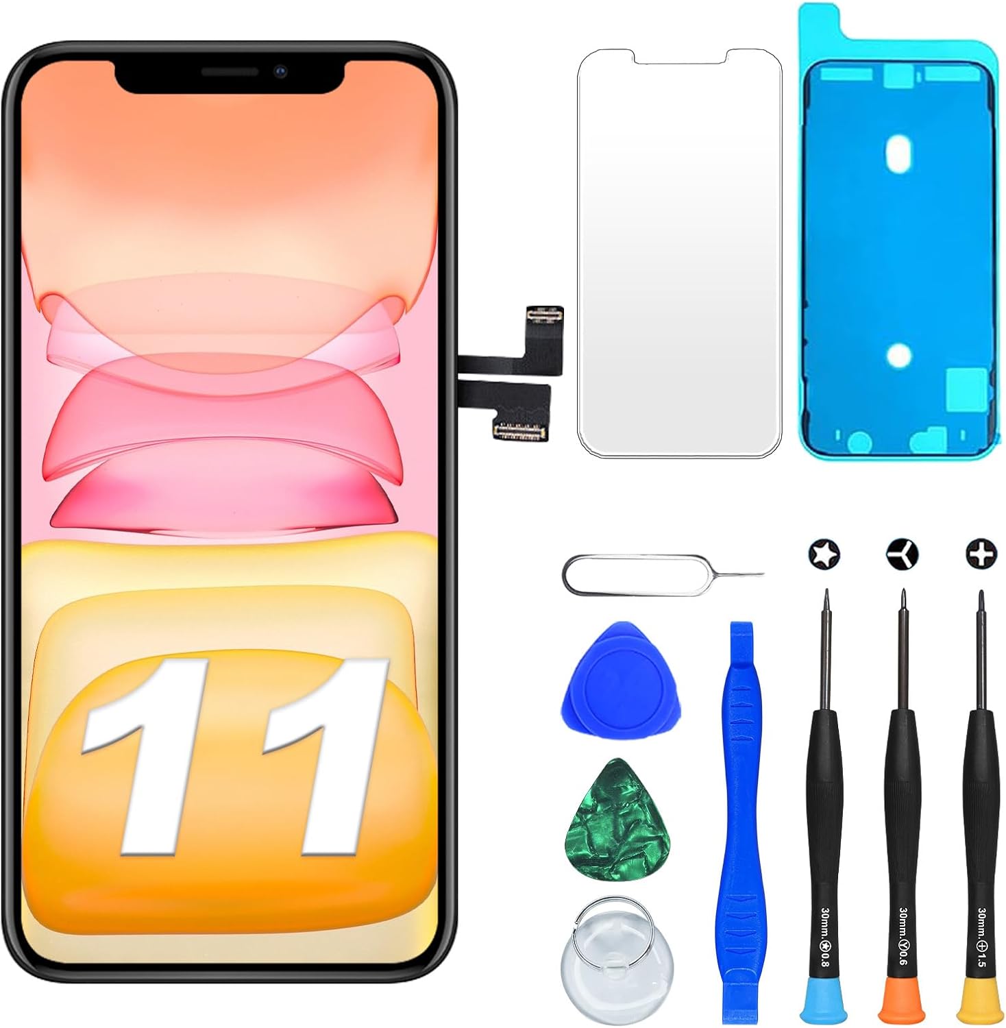 Thumbnail 6 de DIGI4U Écran LCD 6,7'' pour iPhone 13 Pro Max — Kit réparation complet