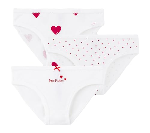 Petit Bateau A00FP bragas niñas pack 3 2 años 👙