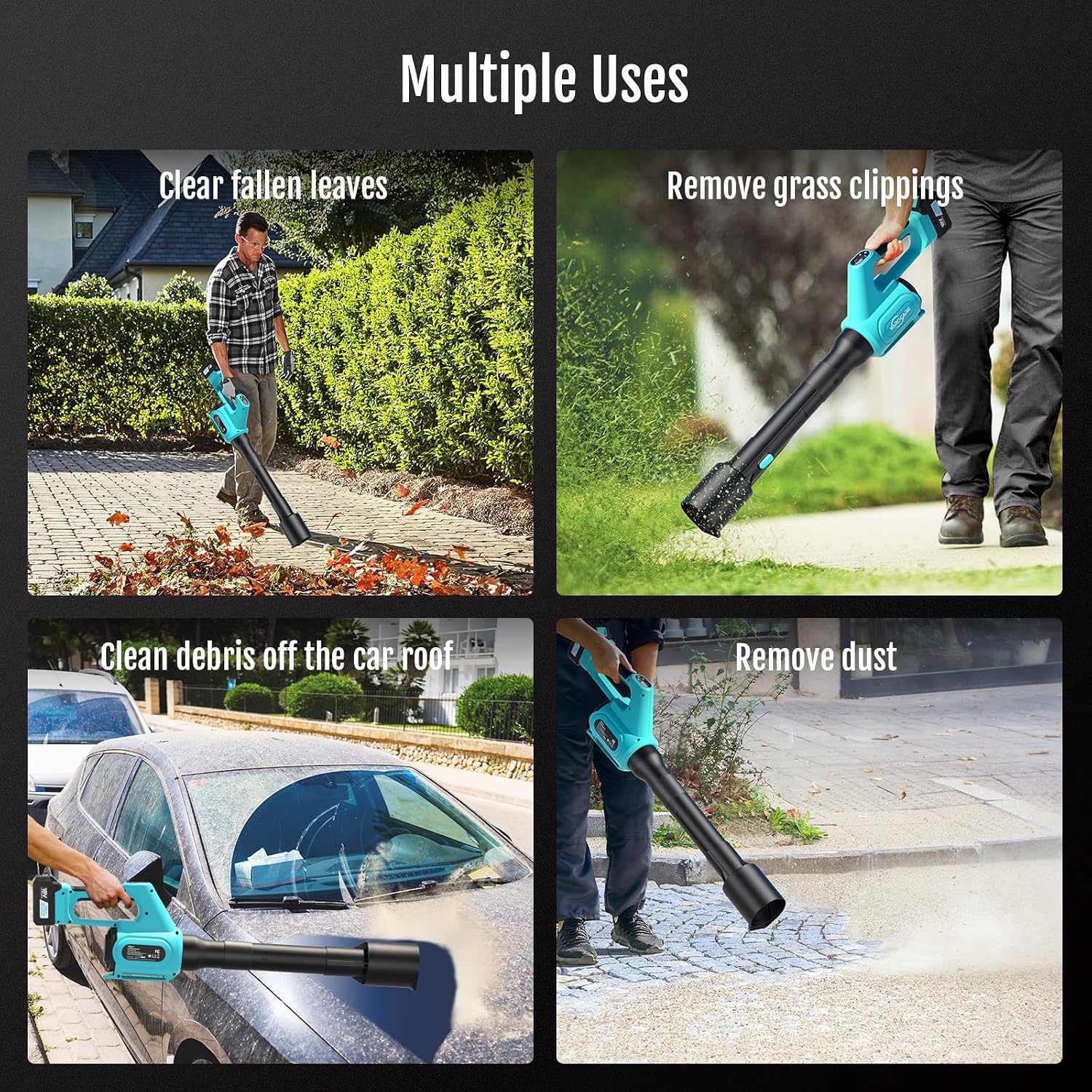 Thumbnail 6 de YARDCARE cordless leaf blower with 4.0 Ah battery