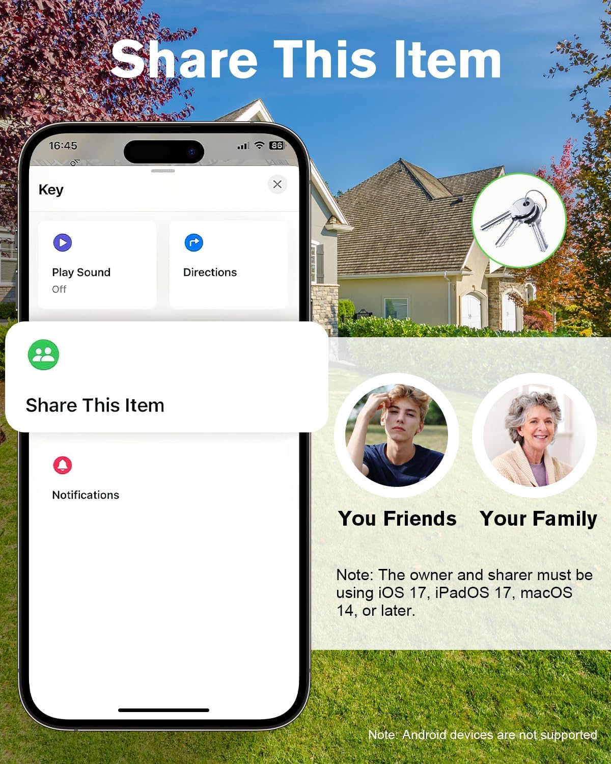 Thumbnail 4 de Smart Tracker Tag Item Finder 4Pack for Apple Find My