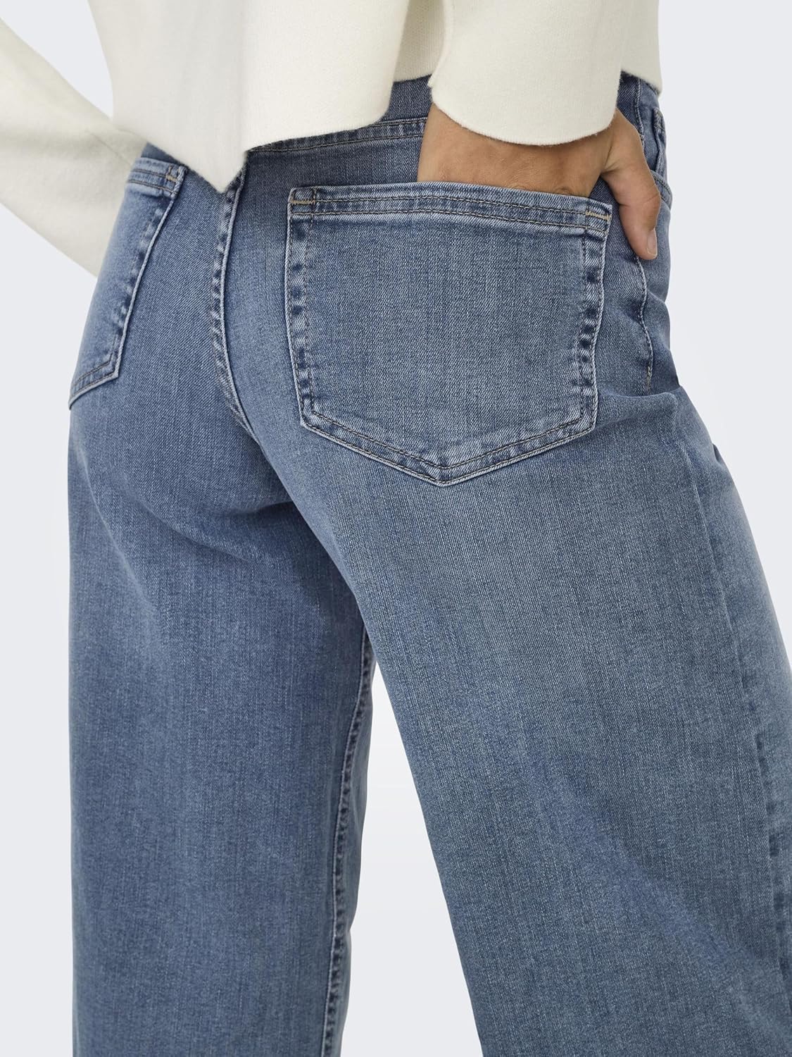 Thumbnail 6 de ONLY Damen-Jeans mit weitem Bein ONLMADISON – hohe Taille im Wide-Leg-Fit