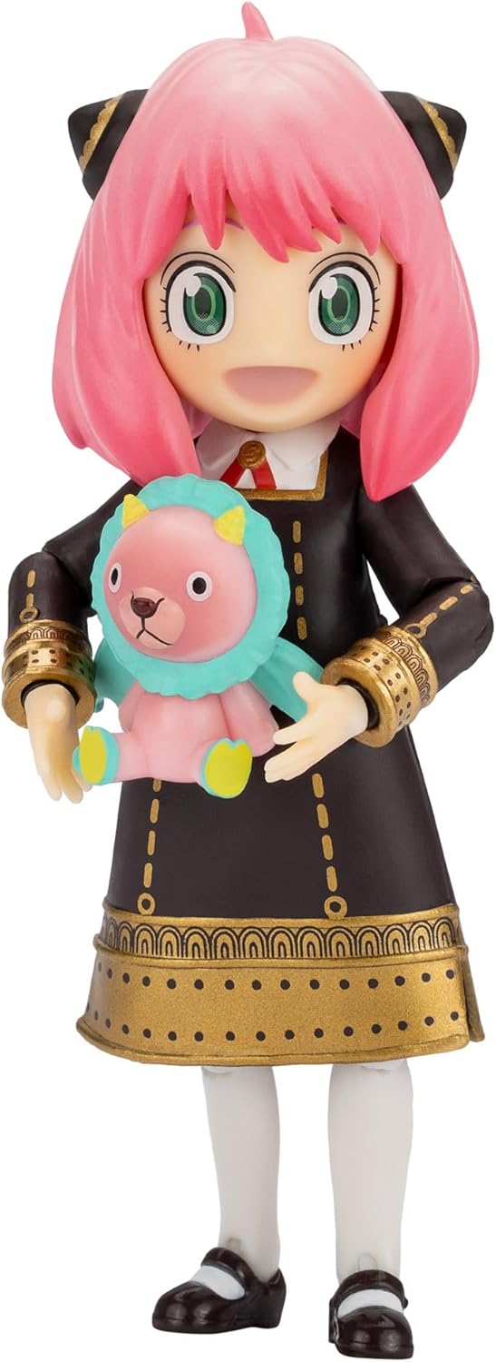 Detalle de Total Anime KAZ0005 Anya Forger – SPYxFAMILY: bewegliche Sammlerfigur 16,5 cm mit Gesichtern und Zubehör