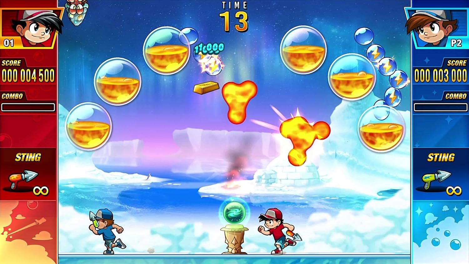 Detalle de Pang Adventures Buster Edition para Nintendo Switch – Meridiem Games