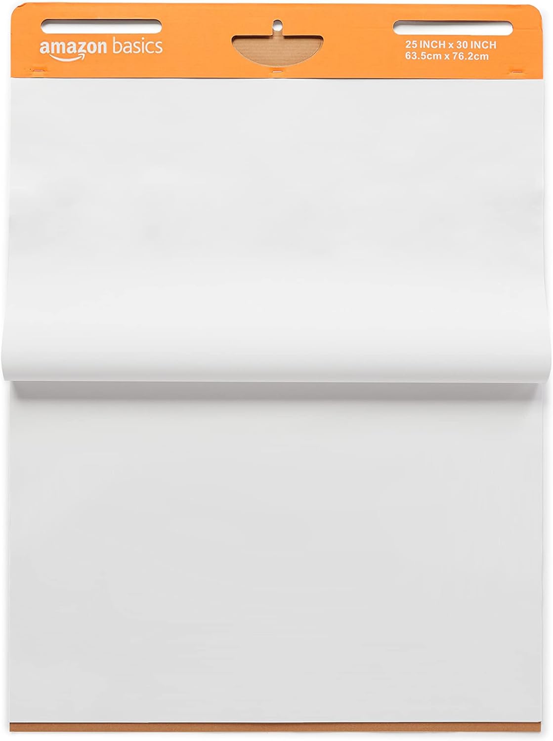 Detalle de Amazon Basics Sticky Easel Pads for Presentations, Whiteboard-Compatible, 25 x 30 Inch, Rectangular, White, 4-Pack