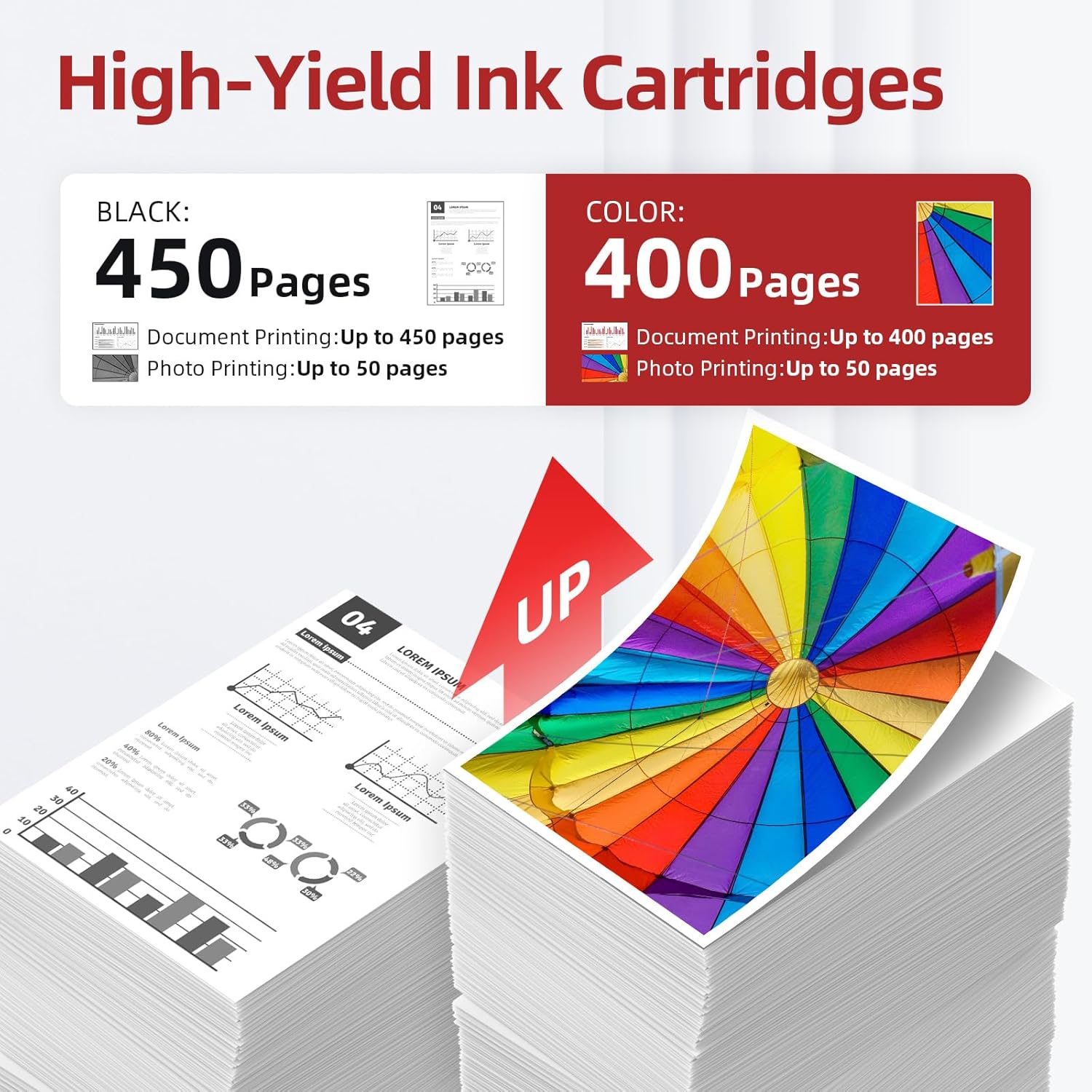 Thumbnail 2 de PG-275XL CL-276XL Compatible Ink Pack 450/400 pages 🖨️