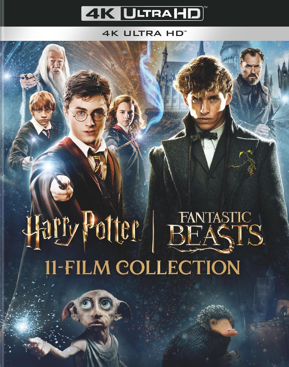 Detalle de Harry Potter and Fantastic Beasts 11-Film Collection, 4K Ultra HD