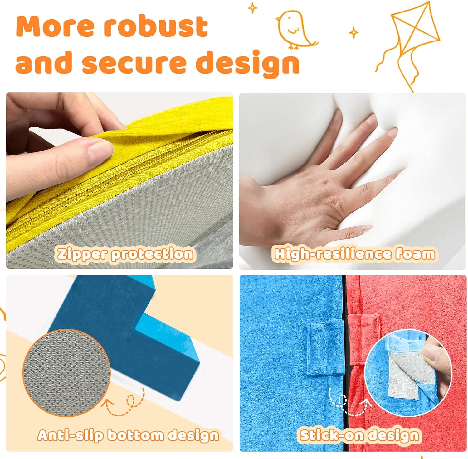 Thumbnail 3 de JWPEHOE 7-Piece Toddler Foam Climbing Toys for Indoor Play