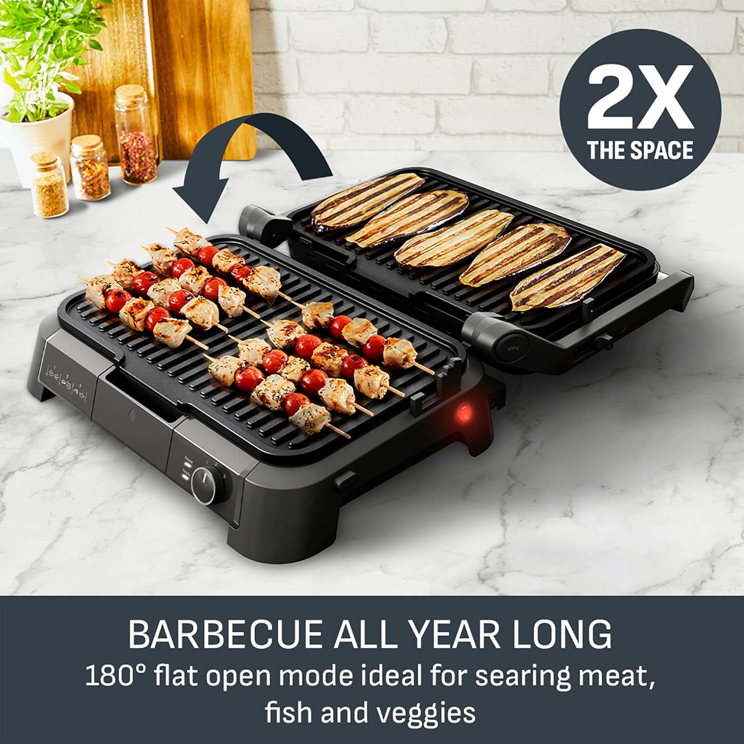 Thumbnail 3 de Tefal SuperGrill 3in1 XL 800 cm² indoor grill