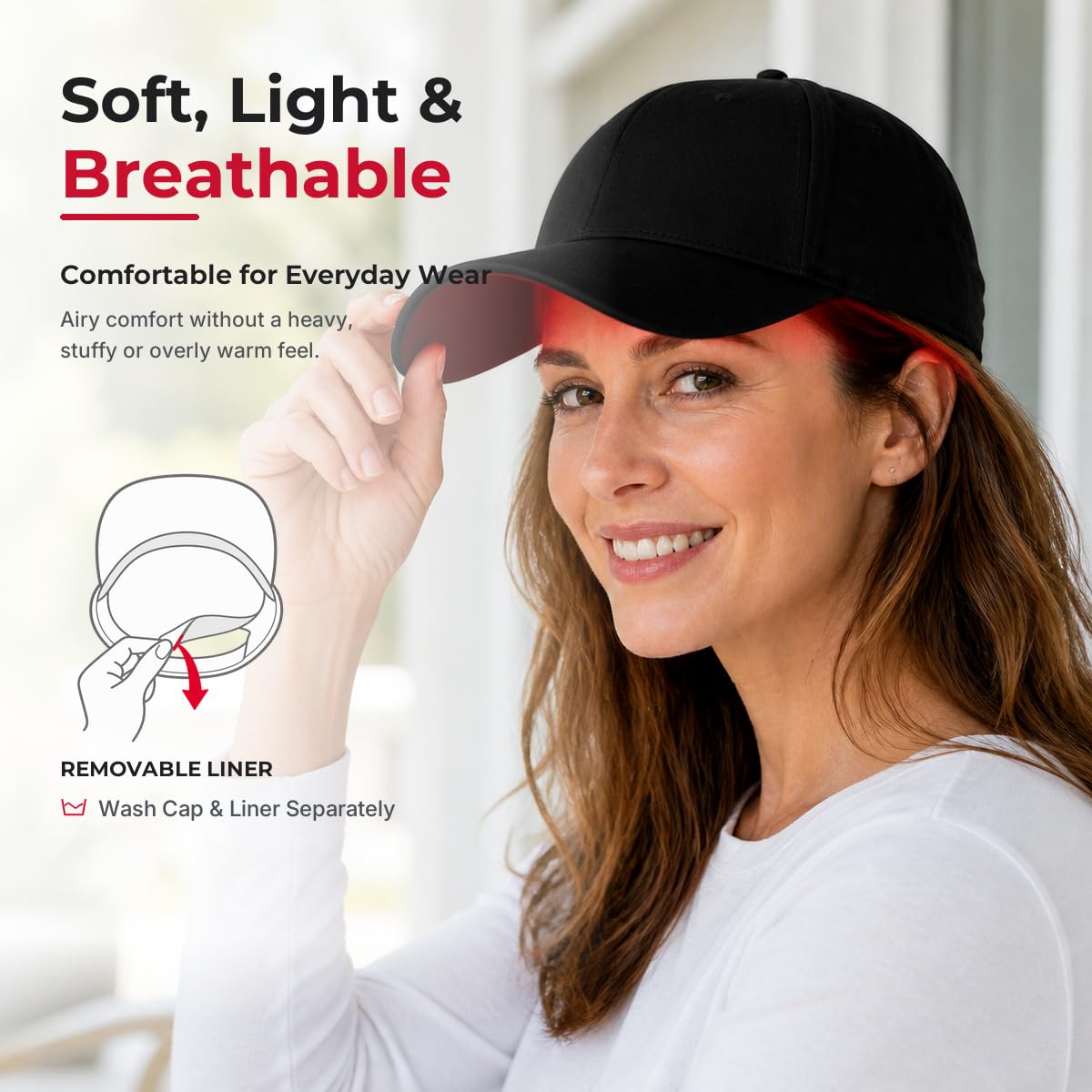 Thumbnail 5 de Red Light Therapy Hair Cap