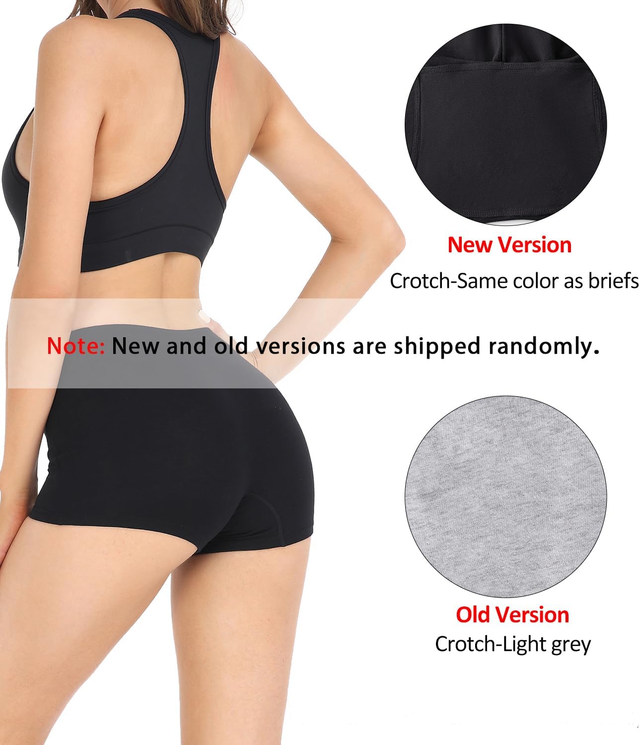 Thumbnail 2 de wirarpa Mutande Boxer Donna Culotte a Pantaloncino Cotone – Pacco da 4
