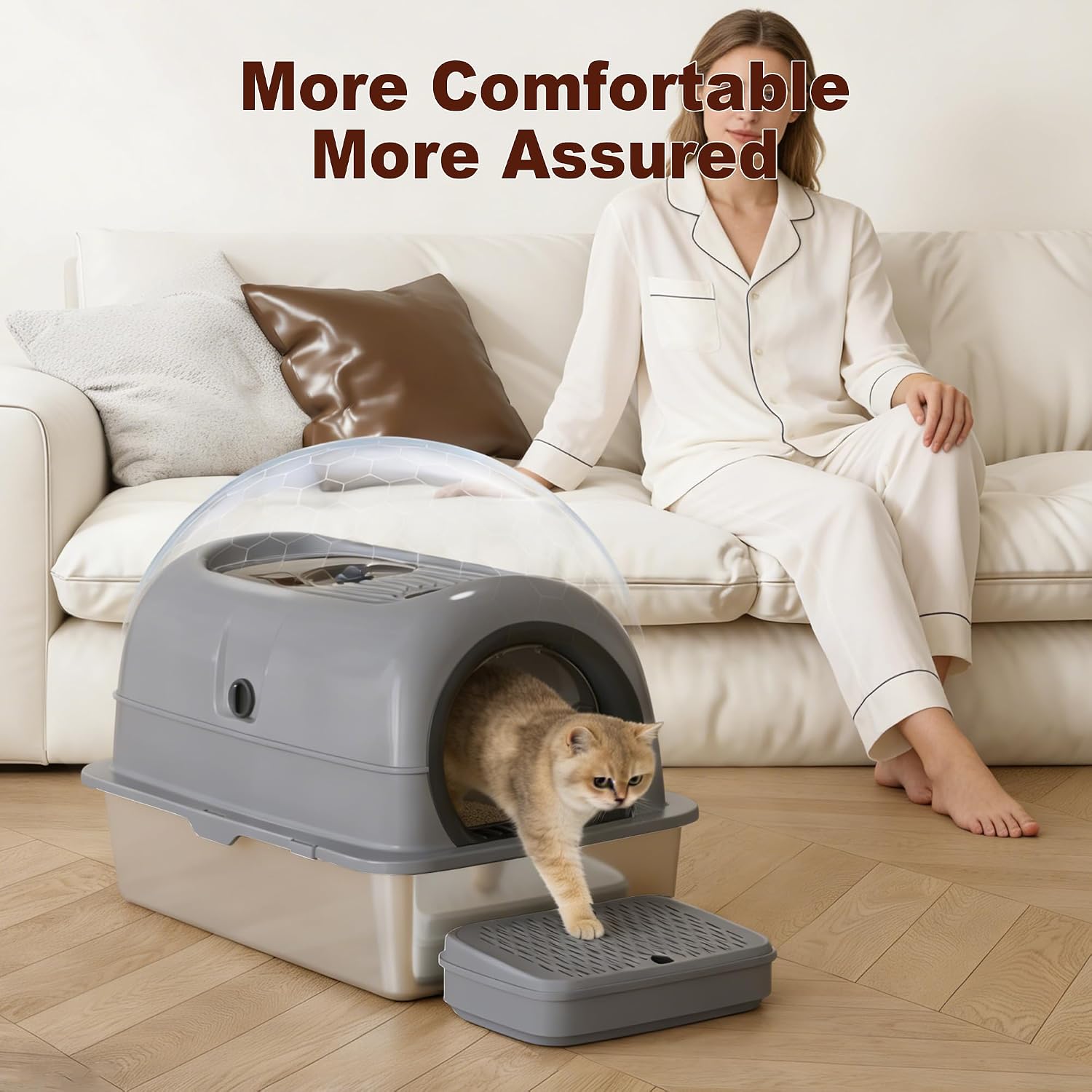 Thumbnail 6 de Cat Litter Box, Stainless Steel