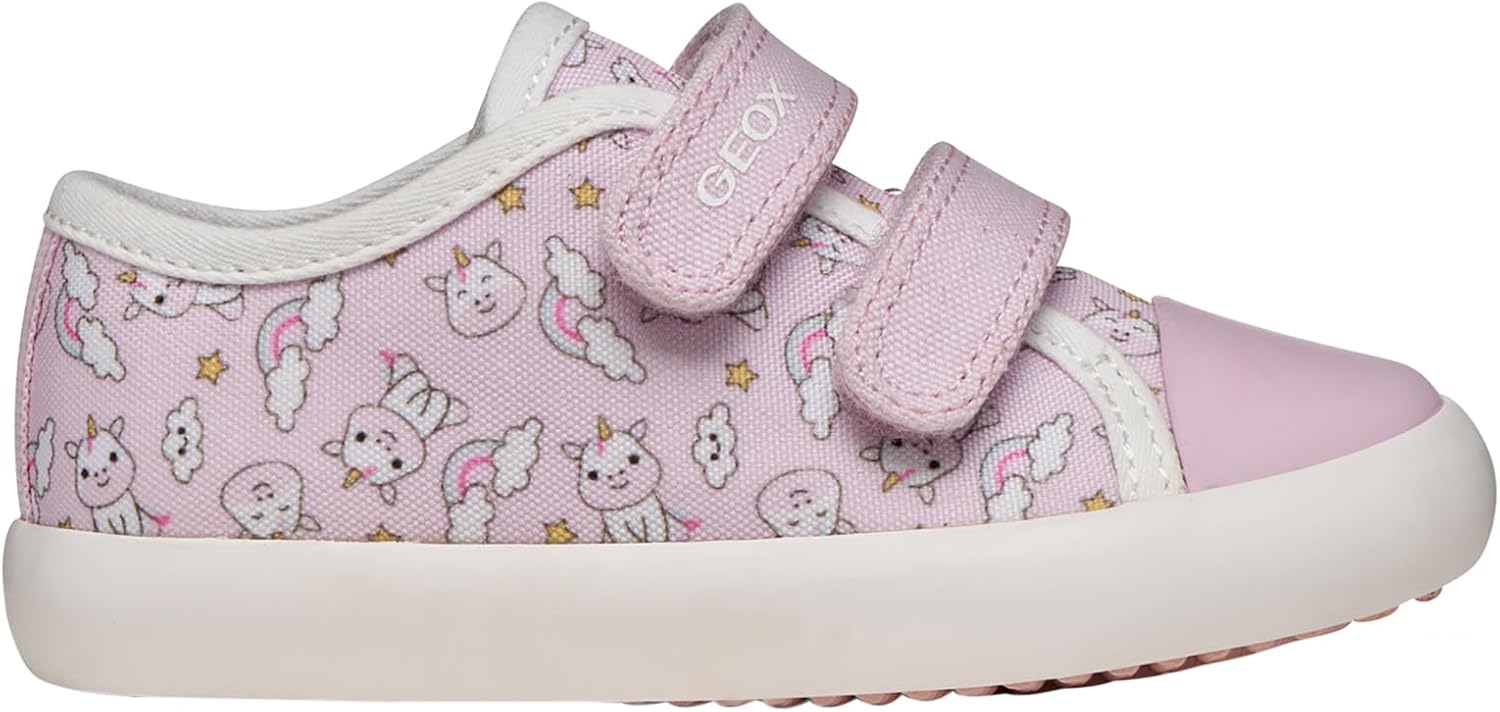 Detalle de Geox B Gisli Girl B BasketBébé Fille – Chaussures respirantes pour petite fille
