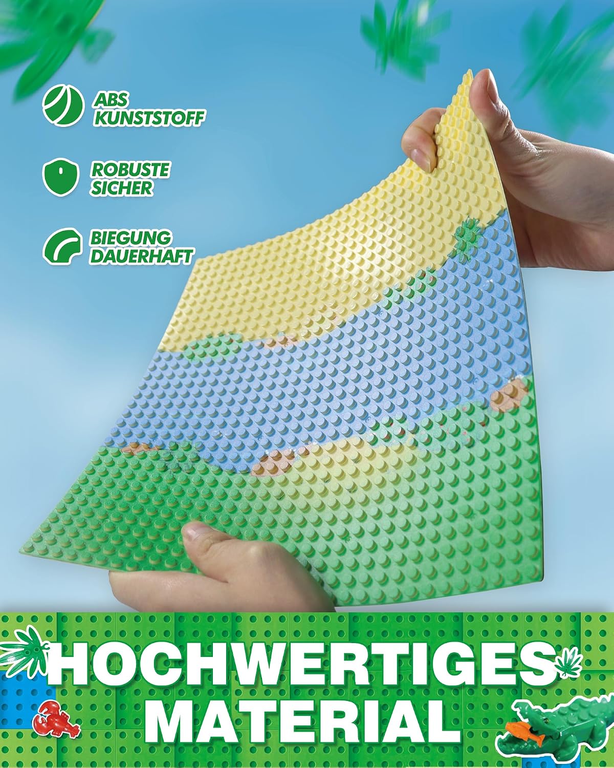 Detalle 2 de Tropischer Regenwald für Lego Baumhaus 30 cm