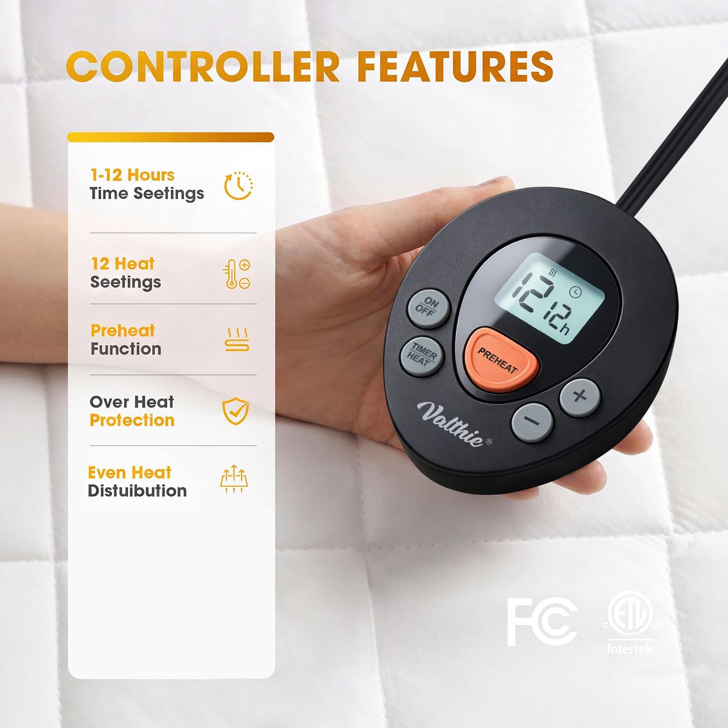 Thumbnail 1 de Heated Mattress Pad King 78x80