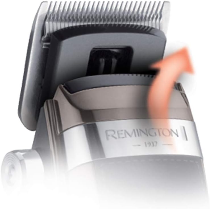 Thumbnail 4 de Remington Tondeuse cheveux Design Vintage Heritage (HC9100) : 11 sabots, lames inox lavables et usage sans fil