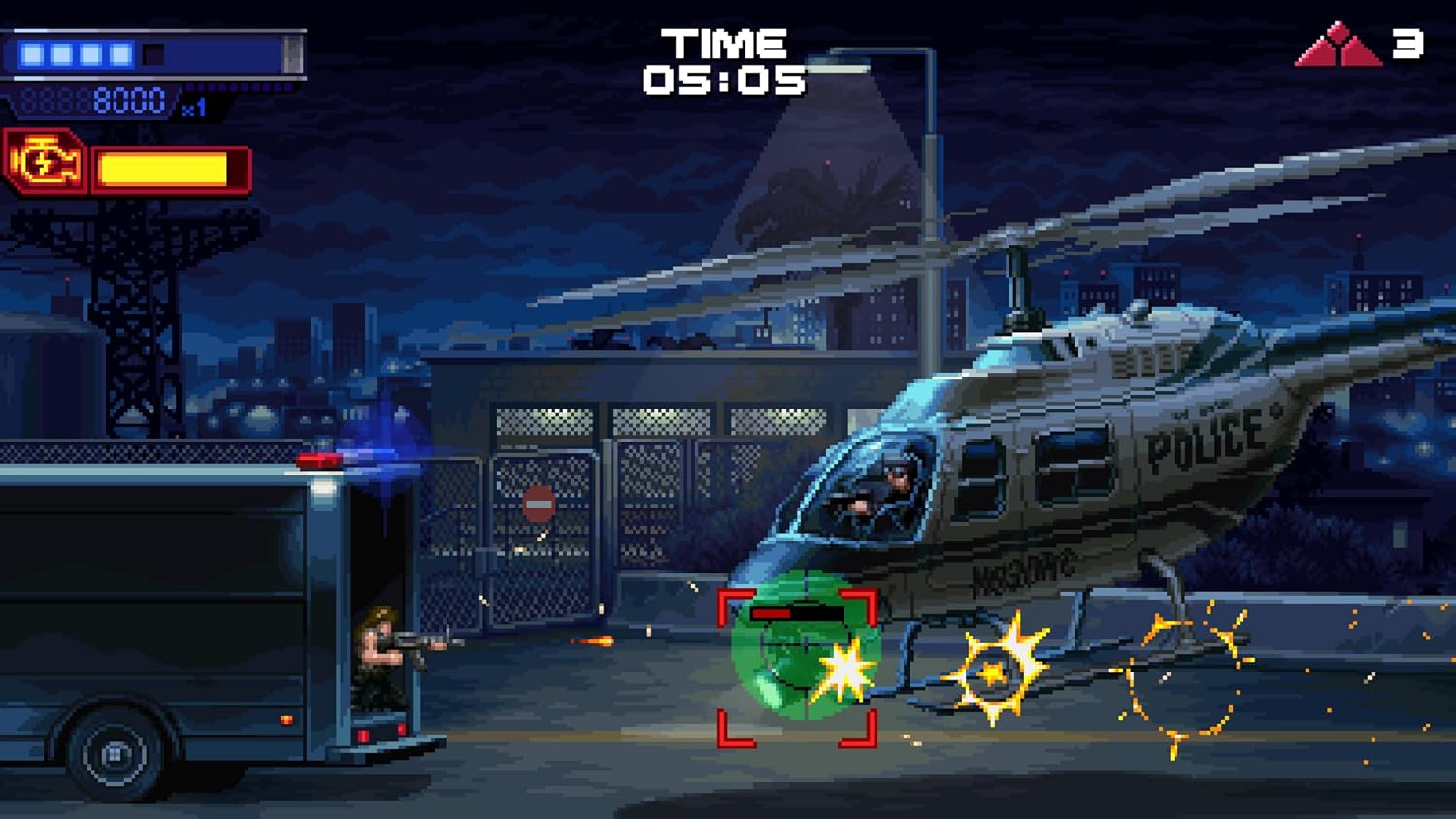 Detalle 2 de Terminator 2D Arcade Spiel Terminator 2