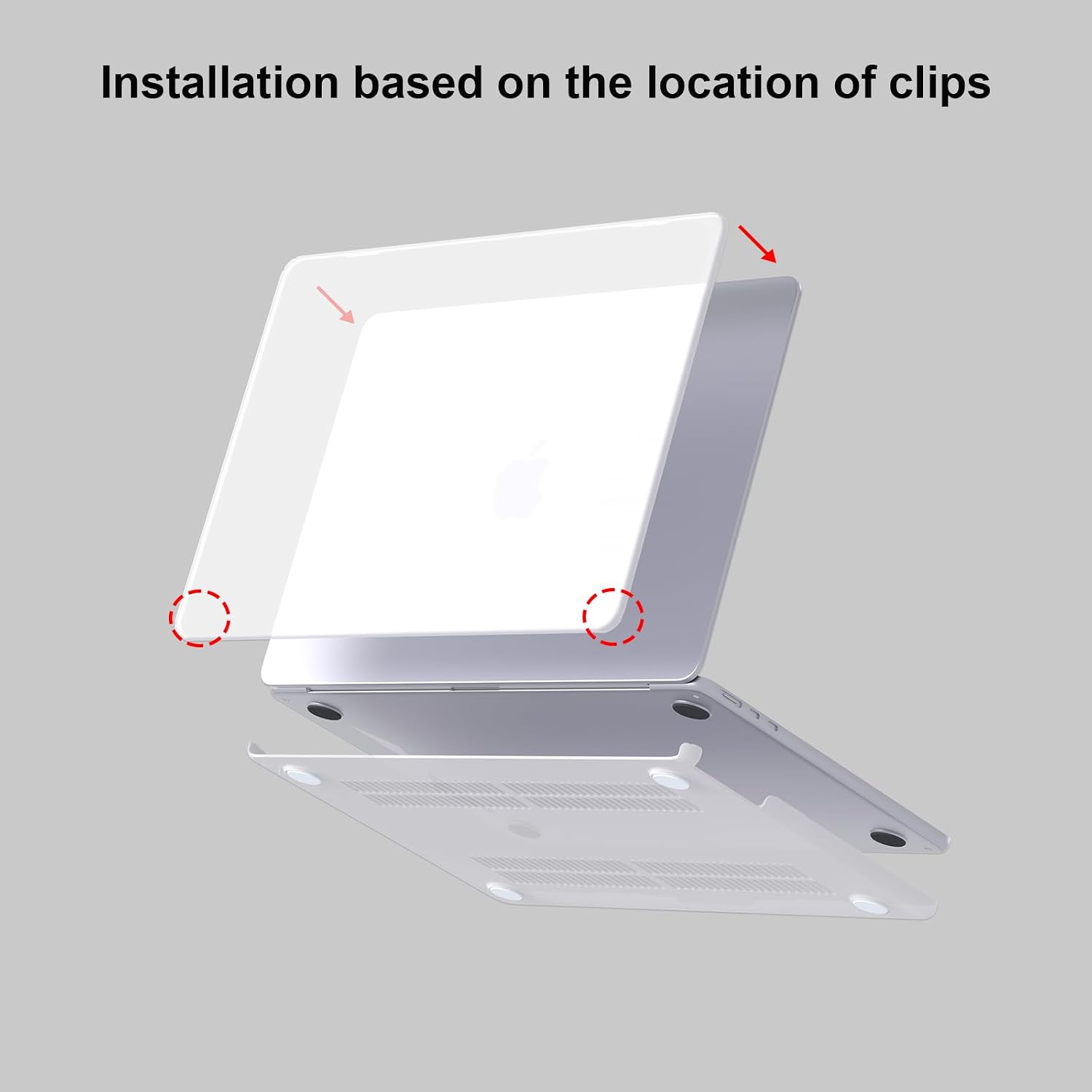 Detalle 1 de eleger Case for 13-inch MacBook Air Matte White 2025