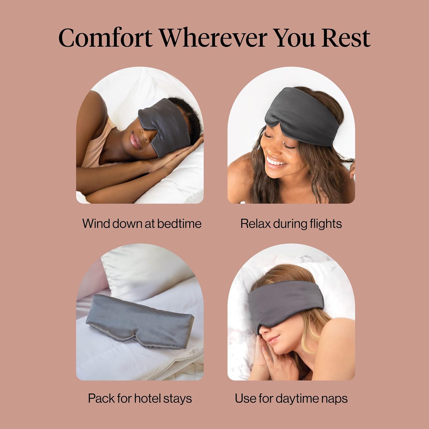 Thumbnail 5 de Kitsch Satin Sleep Mask
