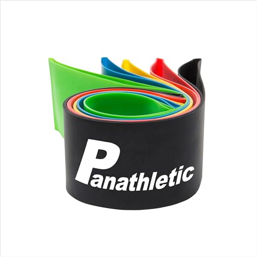 Detalle 2 de Panathletic Elastici Fitness Set di 5 Bande: 5 livelli di resistenza, guida eBook in italiano