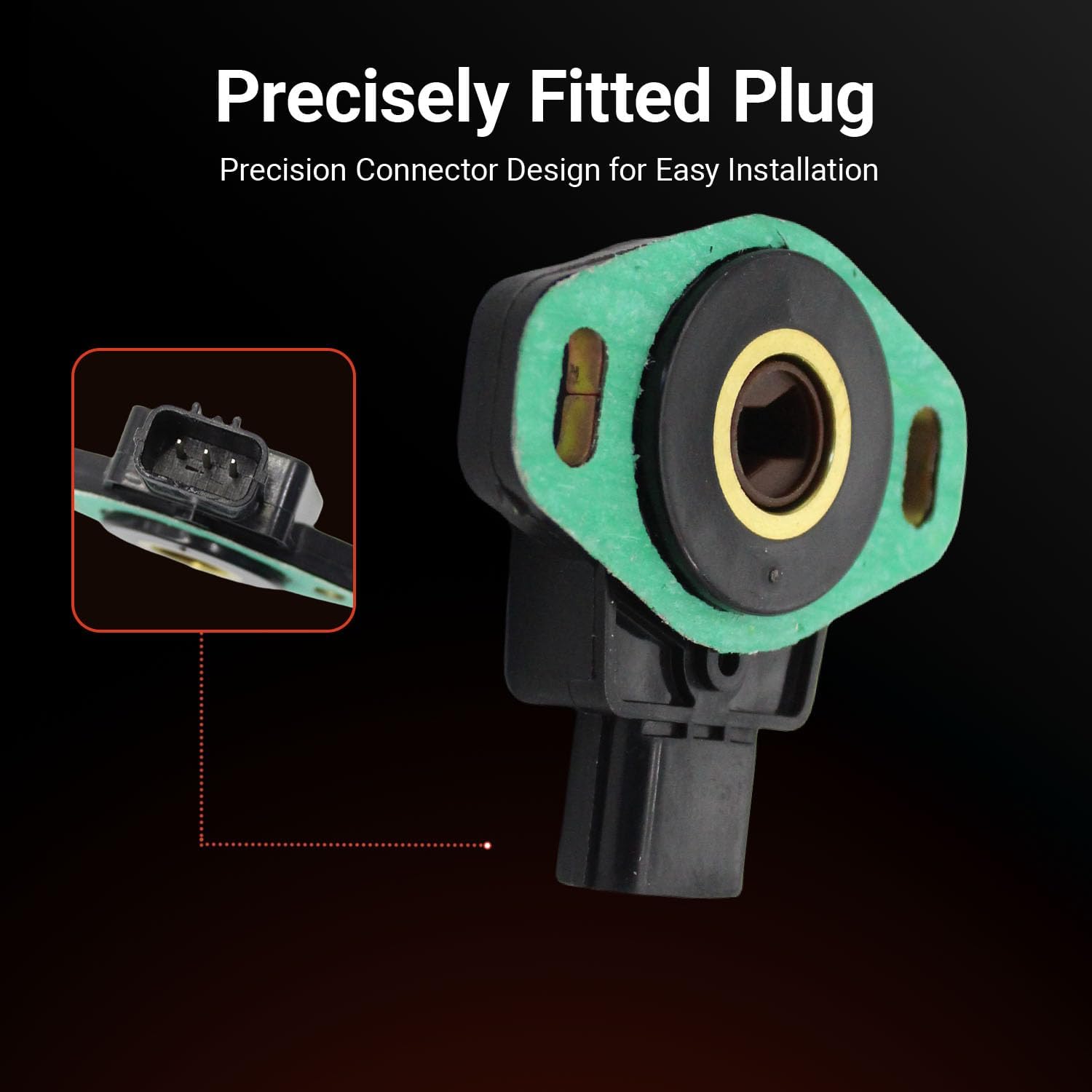 Detalle 1 de Powkos Throttle Position Sensor 16402REJW01