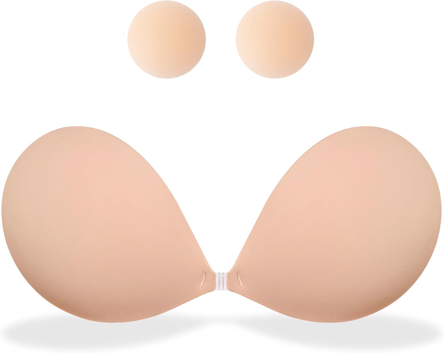 Thumbnail 6 de MITALOO Seamless Adhesive Strapless Bra: Clear, Backless Push-Up Confidence