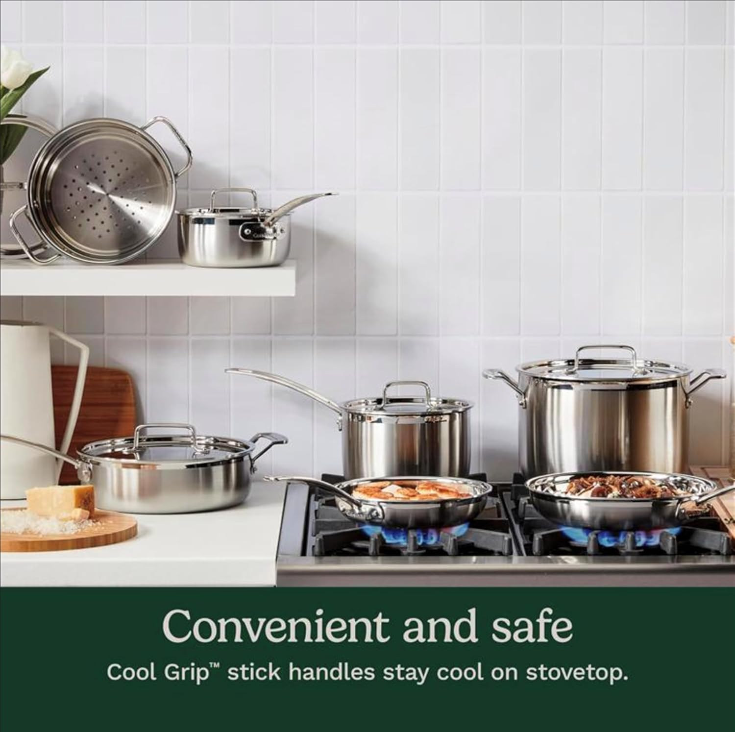 Thumbnail 3 de Cuisinart MultiClad Pro 12-piece cookware set