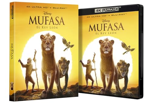 Detalle 1 de Mufasa: El Rey León 4K UHD + Blu‑ray