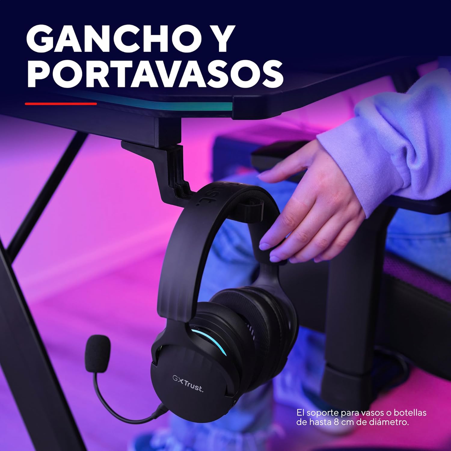 Thumbnail 7 de Trust Gaming GXT 710 Luminus Pro Escritorio Gaming 🖥