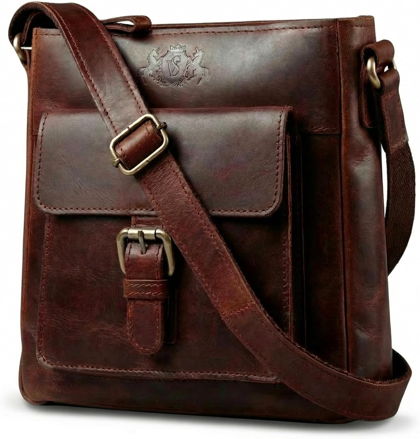 Thumbnail 6 de SID & VAIN Yale Small Leather Shoulder Bag