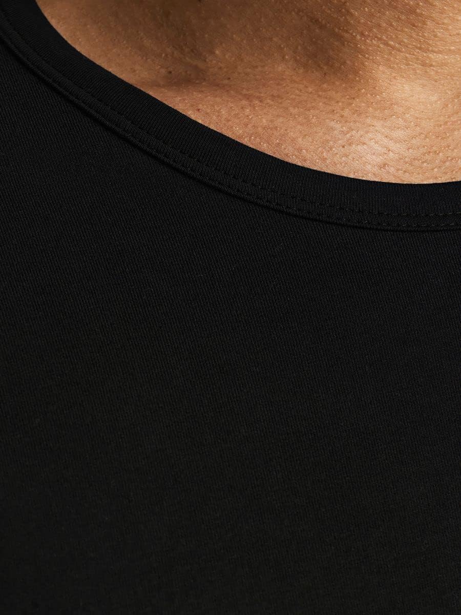 Thumbnail 6 de JACK & JONES Uomo Maglia A Manica Lunga Girocollo JJEBASIC, Nero, Taglia M