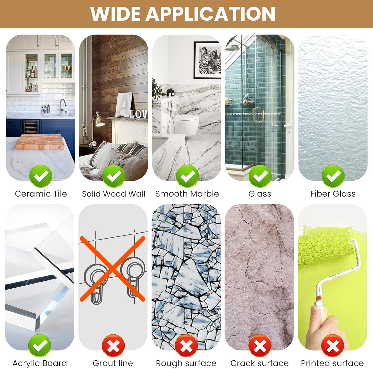 Detalle 2 de LEVERLOC Corner Suction Shower Caddy: No-Drill, Rust-Free Corner Shelf