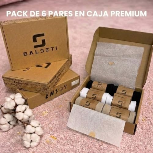 Detalle de Balseti Calcetines Invisibles para Hombre y Mujer (Pinkies Unisex) – Pack 6 pares