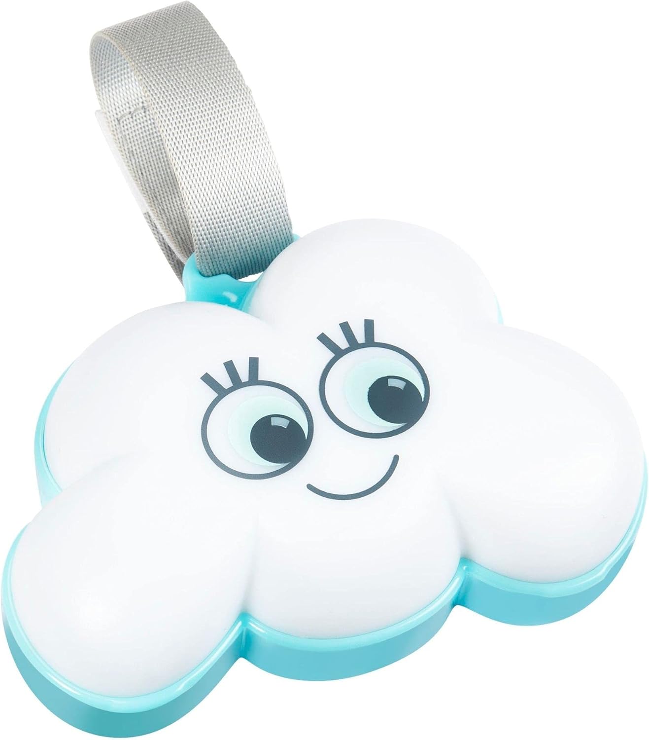 Detalle de Badabulle Veilleuse Bébé Musicale & Lumineuse Nuage Ultra Nomade — Lumière douce, 15 berceuses et arrêt automatique