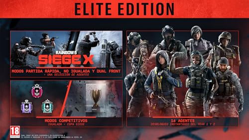 Detalle de Rainbow Six Siege X - Elite Edition (PS5) de Ubisoft: ¿merece la pena para empezar con estilo?