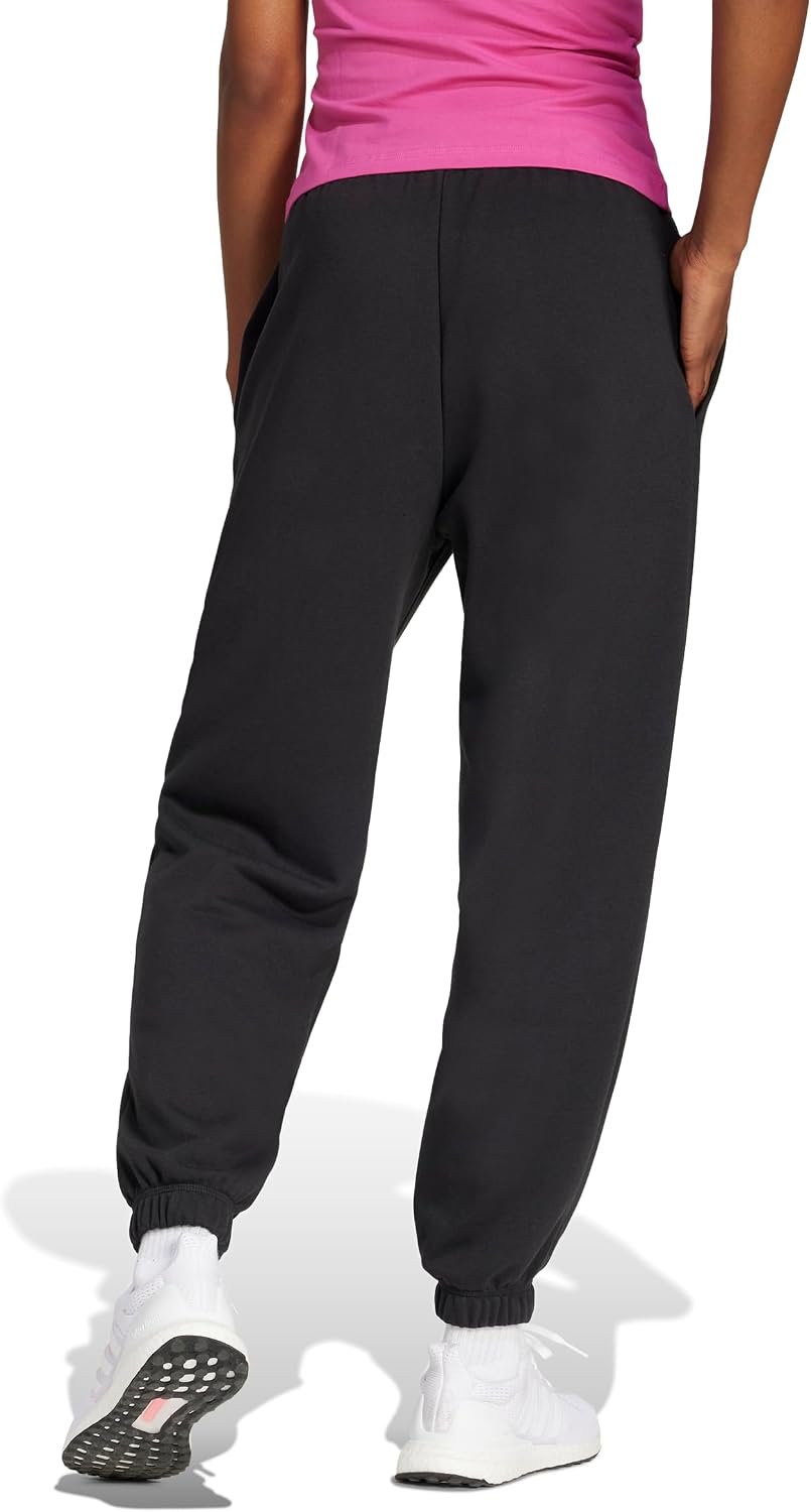 Detalle 2 de Adidas Essentials Linear Pantalon femme cuffed en molleton