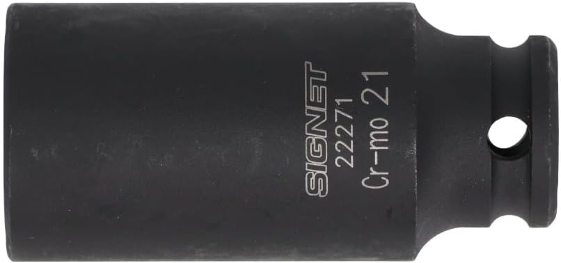 Detalle de SIGNET 22271 3/8ドライブ 21mmディープインパクトソケット 全長63mm